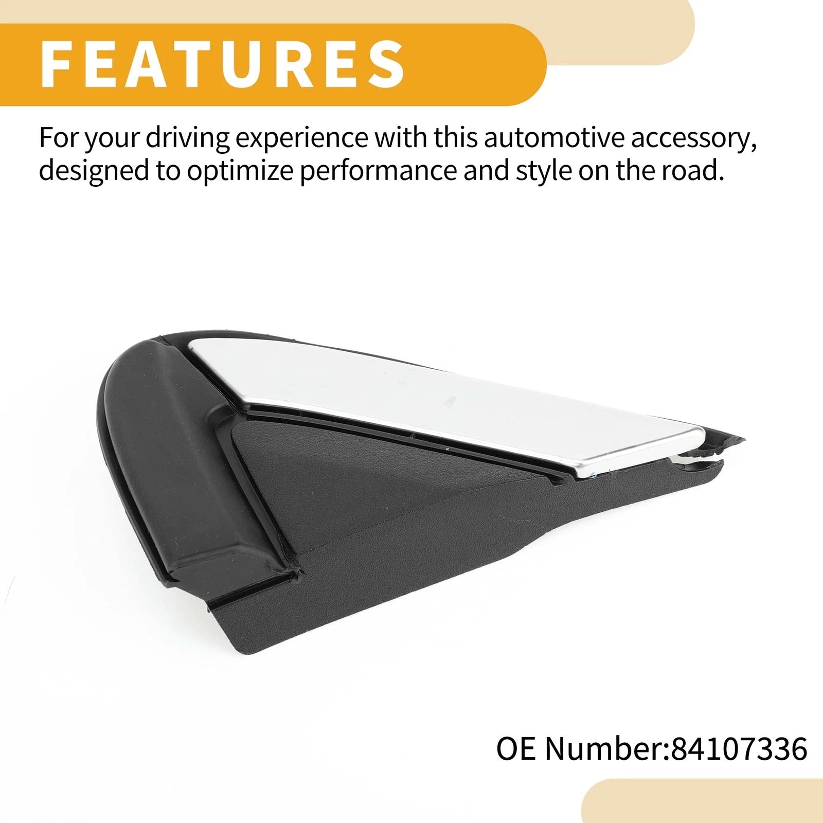 Front Left Side Pillar Corner Triangle Trim for GMC Terrain (2018–2022)