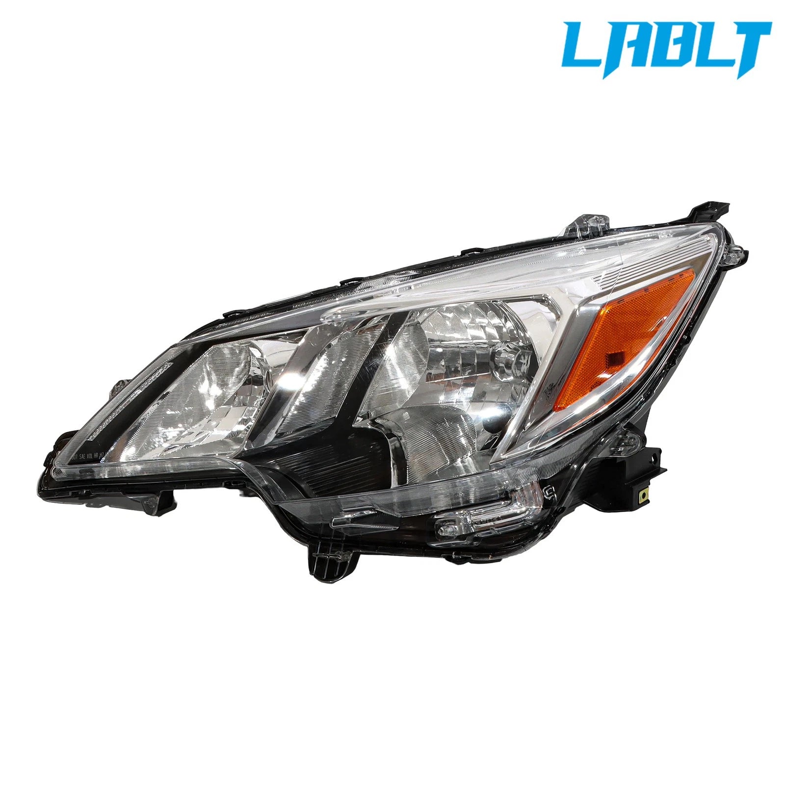 Driver Side Headlight Halogen Chrome for Mitsubishi Mirage/G4 (2021–2024)