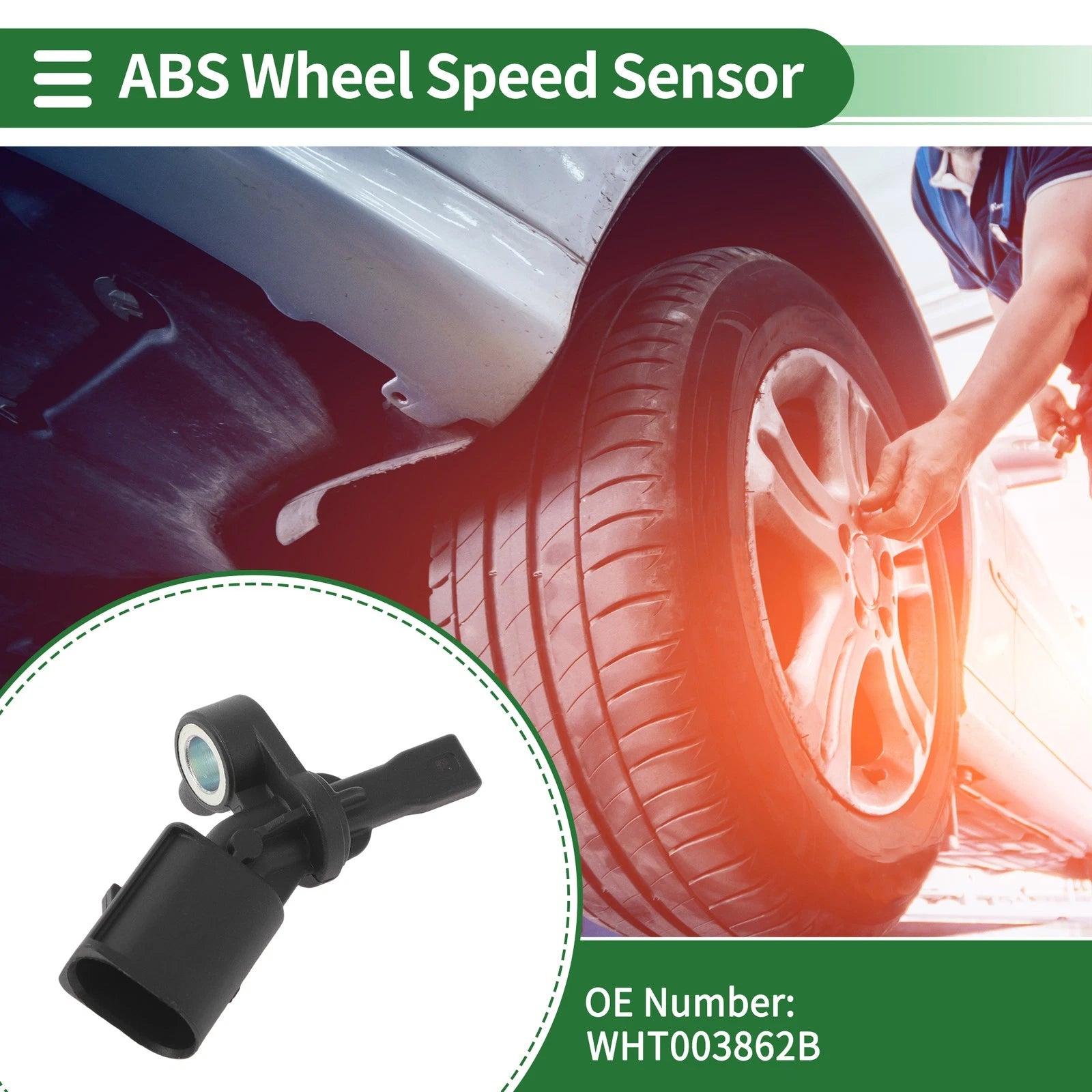 ABS Wheel Speed Sensor Replacement for Volkswagen Taigun (2022–2023)
