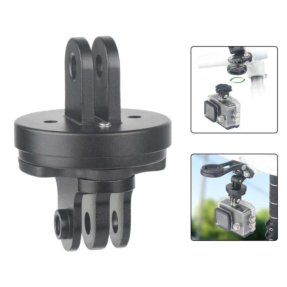 Aluminium Alloy Action Camera Adapter for Garmin Mount