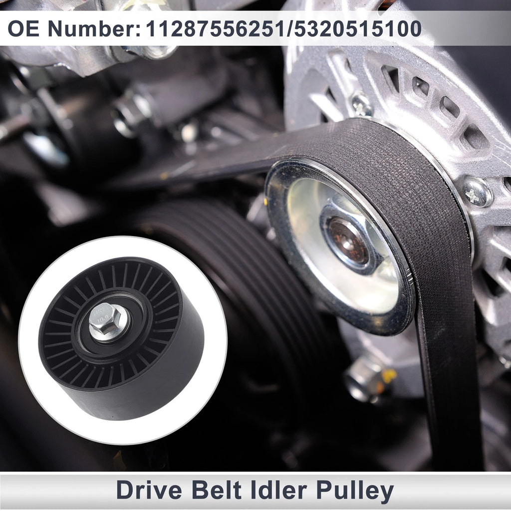Drive Belt Idler Pulley Replacement for BMW 335i (2007–2013)