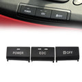 Set of 4 Button Caps for BMW (2010–2020)
