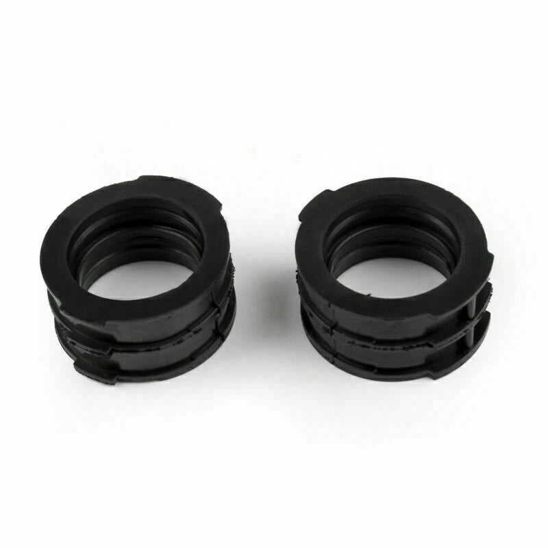 Set of 2 Carburetor Intake Flange Boots for Yamaha Vmax VMX1200 (1985–2007) 1FK-13597 T9