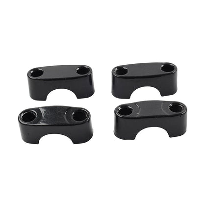 2x Black 22mm 7/8'' Motor HandleBar Mount Clamp Riser Adapter Dirt Pit Bike ATV
