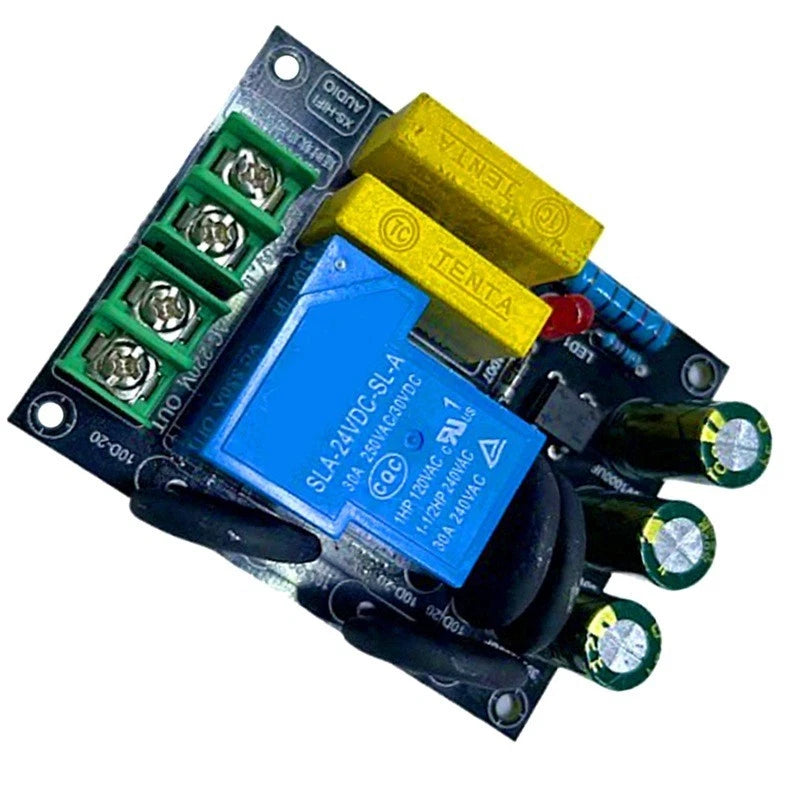 2000W Soft Start Circuit Board for Power Amplifiers (No Transformer Needed)