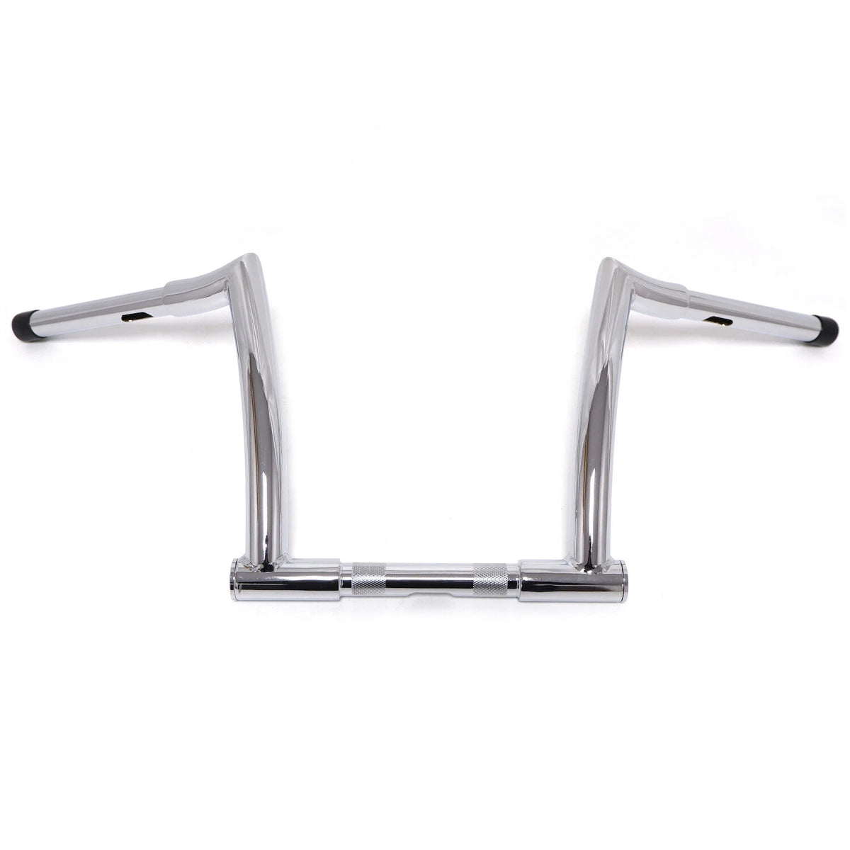 10'' Chrome Chizeled Z-Bar Handlebars for Harley FLD (2012–2016), FXDB (2013–2017)
