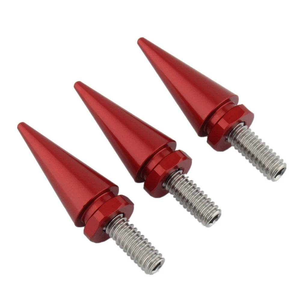 6mm Red Windscreen Screws for Harley Electra Glide (1996–2013)