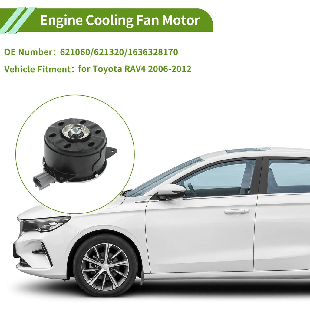 Radiator Fan Motor Replacement for Toyota RAV4 (2006–2012)