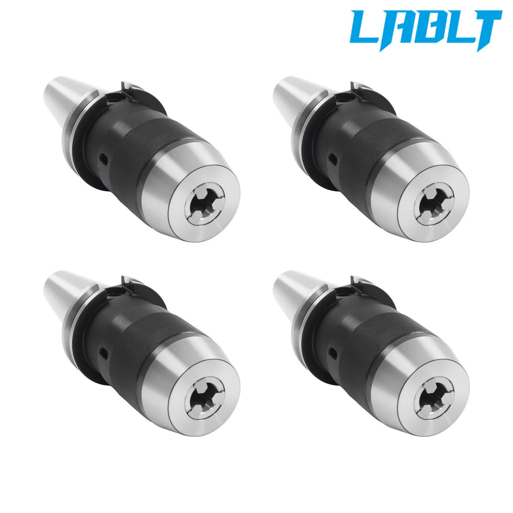 4X CAT40 Keyless Drill Chuck 5/8" Capacity for CNC Milling Machine