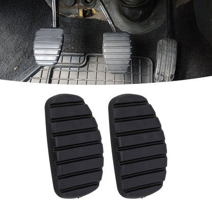 Rubber Brake Pedal Cover Set Compatible with For Vauxhall Manual Models