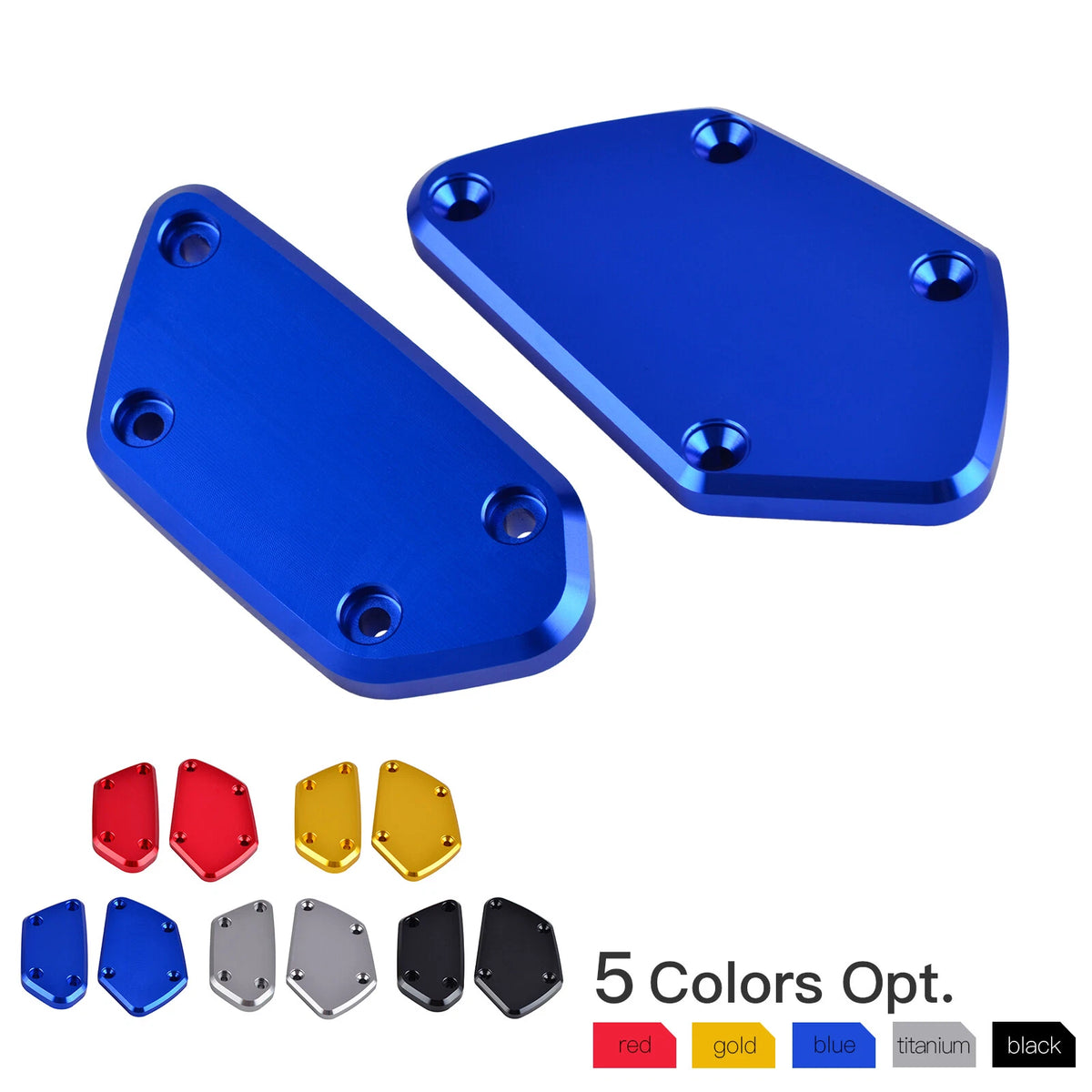 Front Pair Master Cylinder Covers for BMW R1200GS R1200R/RS K1600GT/GTL