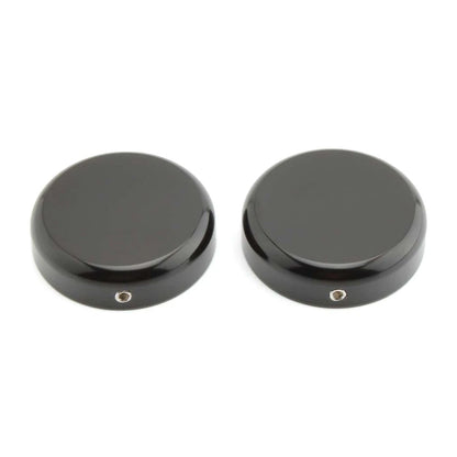 Upper Fork Steerer Cover Caps for Harley X48 (2016–2022) Black Aluminum
