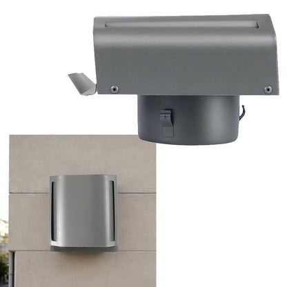 304 Stainless Steel Wind Cap for Ventilation Ducts (Rainproof, Square Design)