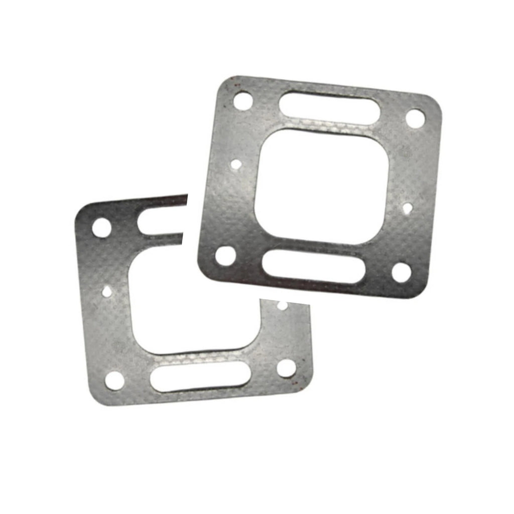 Set of 2 Exhaust Center Riser Elbow Manifold Gaskets for Mercruiser 4.3 5.0 5.7 350