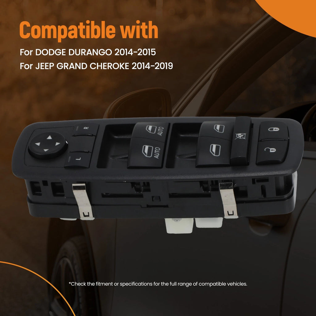Front Left Master Power Window Switch for Jeep Grand Cherokee (2014–2019)