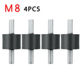 Set of 4 Rubber Buffer Accessories for Noise Reduction