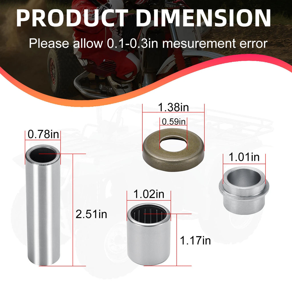 Swingarm Bearing Seal Kit for Honda ATC250R (1985–1986) / TRX250R (1986–1987)