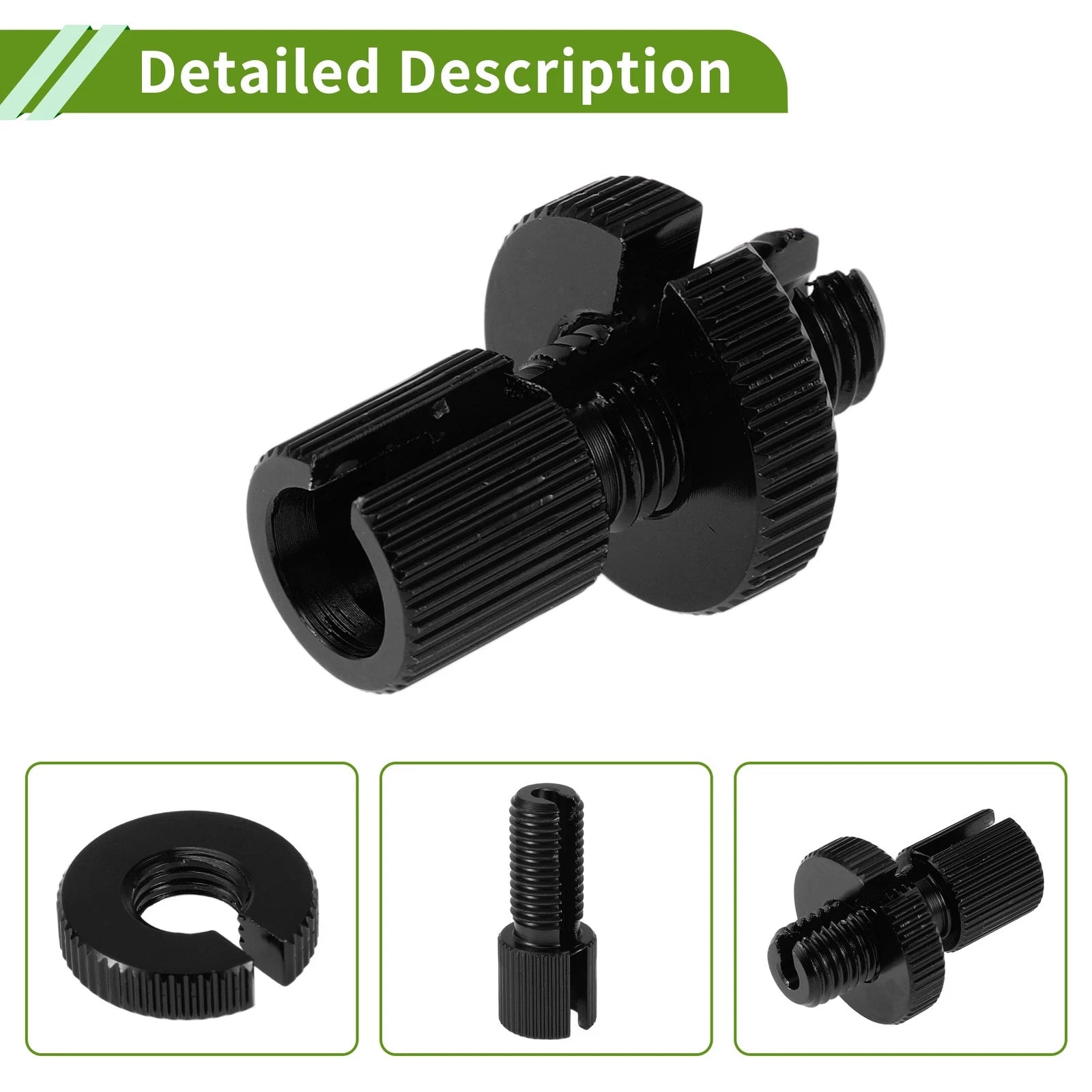 Clutch Brake Cable Adjuster Screw Set for M10 Motorcycle Bike (4 Pack)