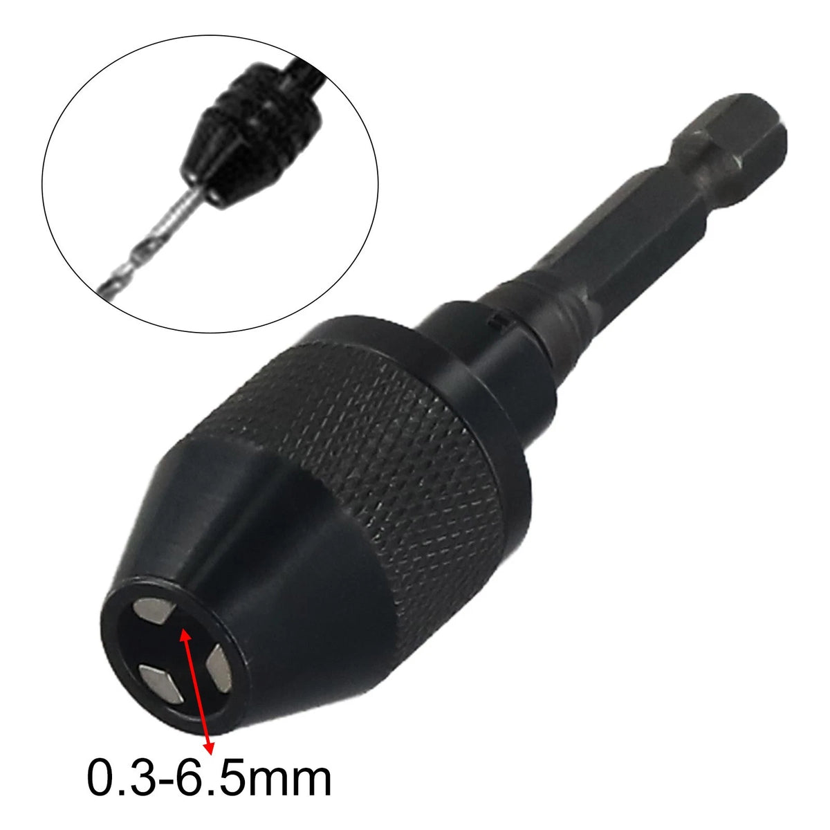 Drill Chuck Bit Conversion Driver for Power Tools Hex Quick Change