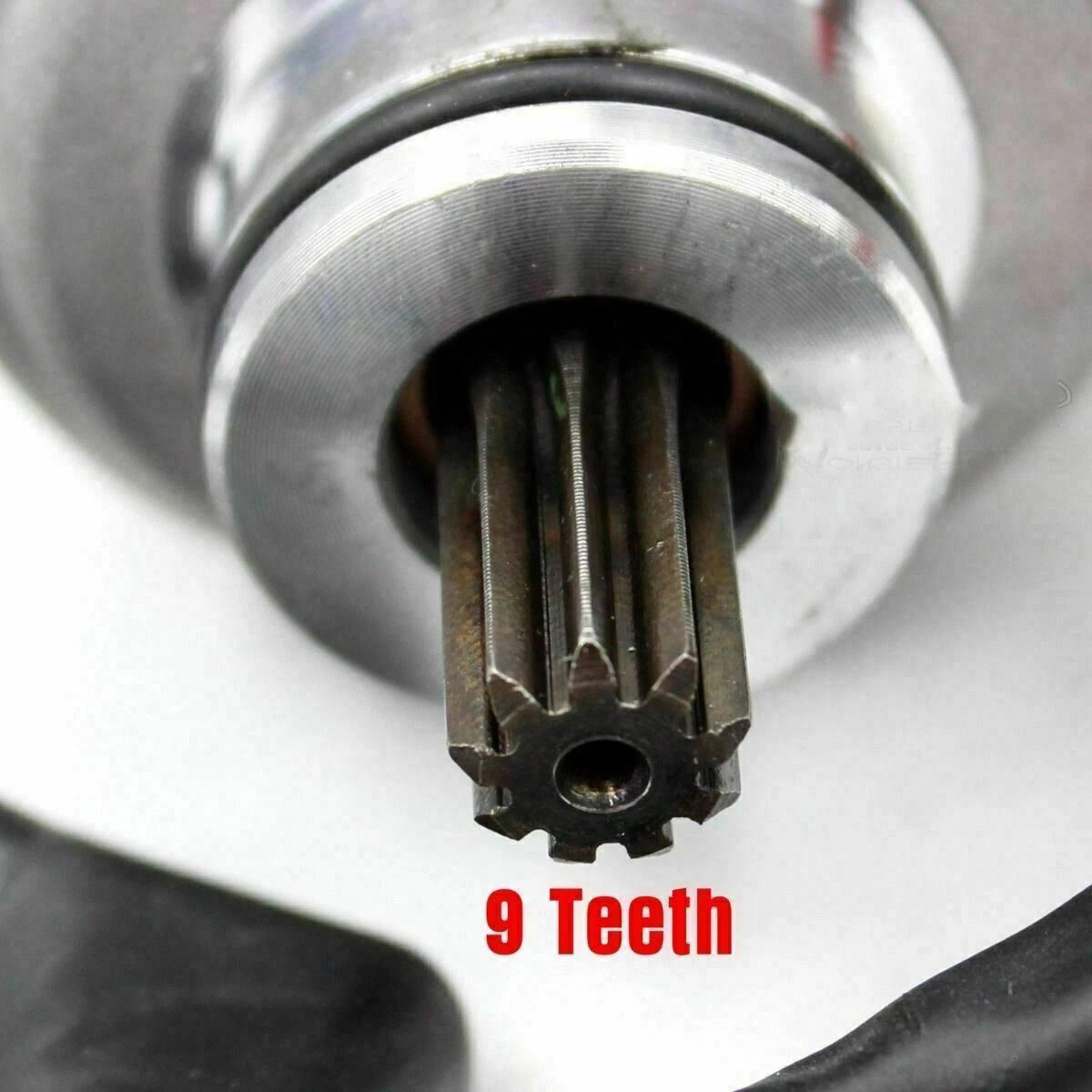 9 Teeth Starter Motor for GY6 125/150 Scooter (125–150)