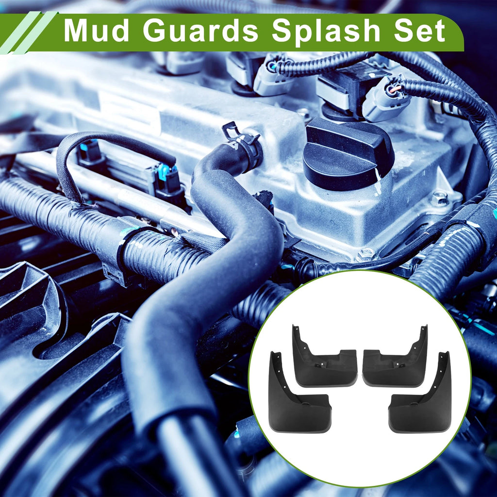 Mud Flaps Splash Guards 1 Set Front for Dodge Journey (2007–2021)