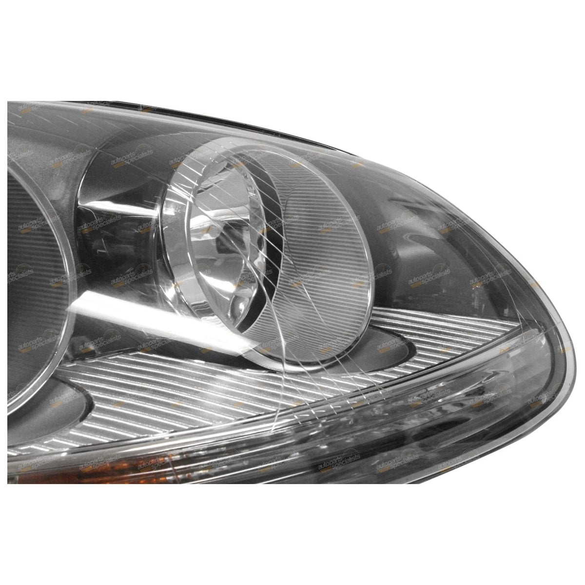 LH+RH Xenon HID Projector Headlights Pair for Volkswagen Golf Mk5 (2006–2009)