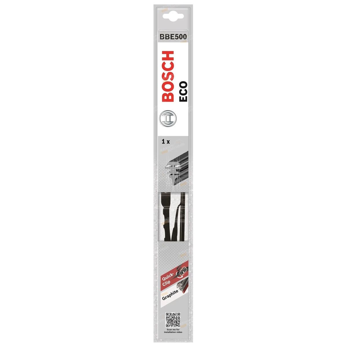 Front Pair Bosch Eco Wiper Blades for Saab 900 (1995–1998)