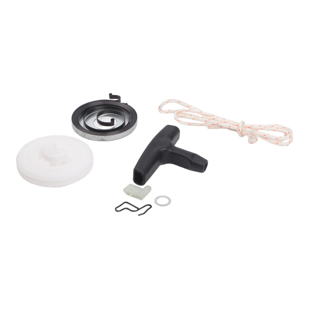 Starter Recoil Spring and Pull Cord Kit for Stihl MS240 MS260 (024 026)