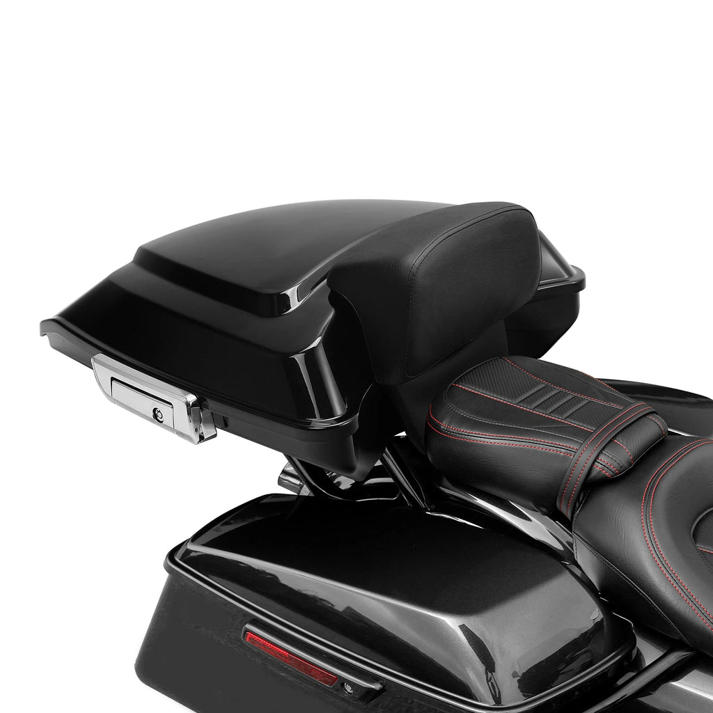 Razor Trunk Backrest Pad Mount Rack for Harley Touring Road Glide (2014–2023)