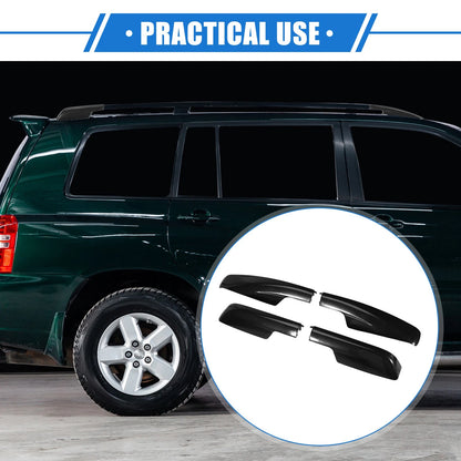 4PCS Roof Rack Side Rails End Covers Replacement for Toyota Highlander (2001–2007)