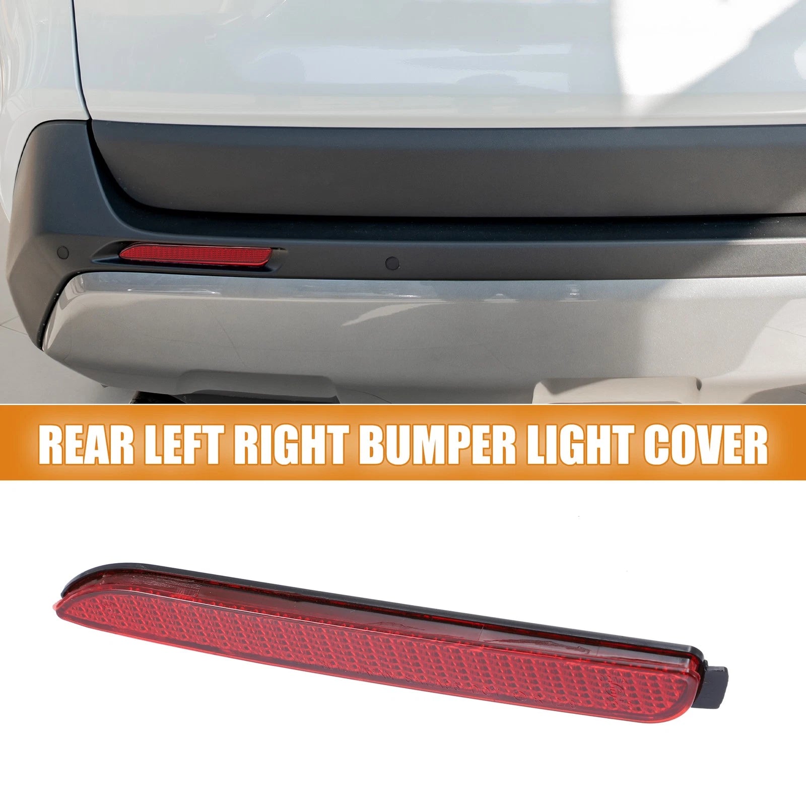 Rear Left Bumper Reflector Light Cover Replacement for Toyota RAV4 (2019–2025)