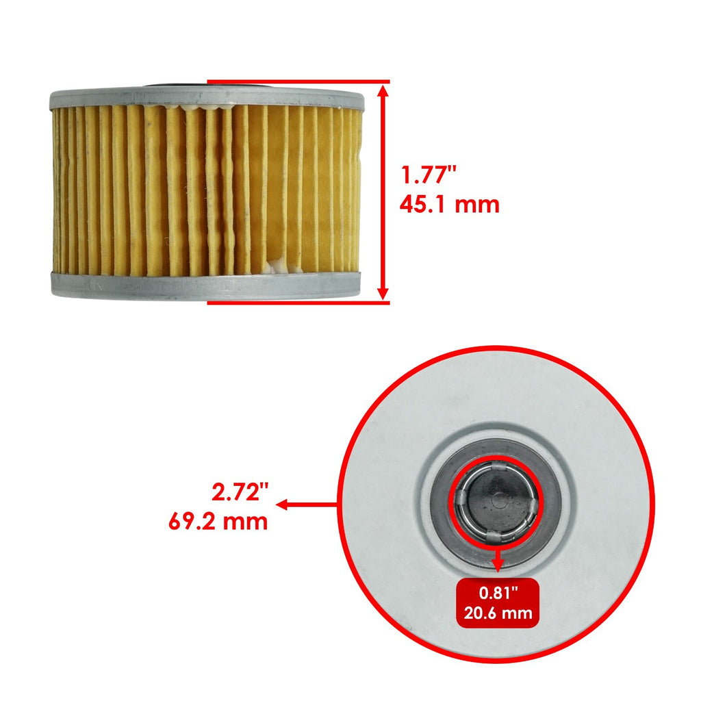 Air & Oil Filter Set Replacement for Honda Foreman Rubicon TRX500 (2015–2019)