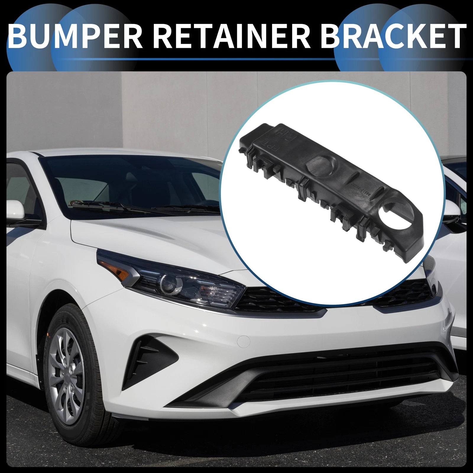 1pc Right Front Bumper Retainer Bracket No. 86514A7000 for Kia Forte5 (2014–2018)