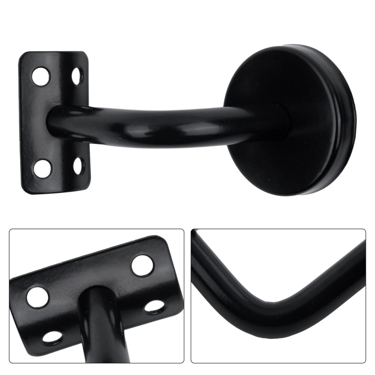 Set of 4 Oak Handrail Brackets for