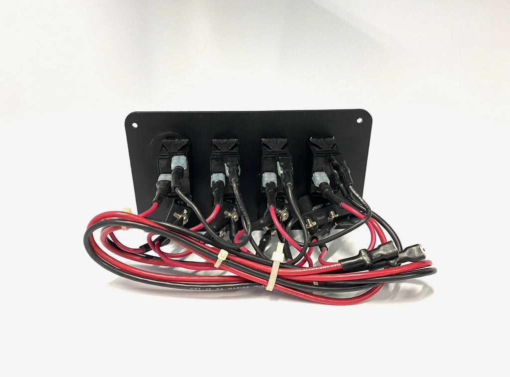 4 Button Light Switch Panel for Boat (Carling V1D1, 20A)