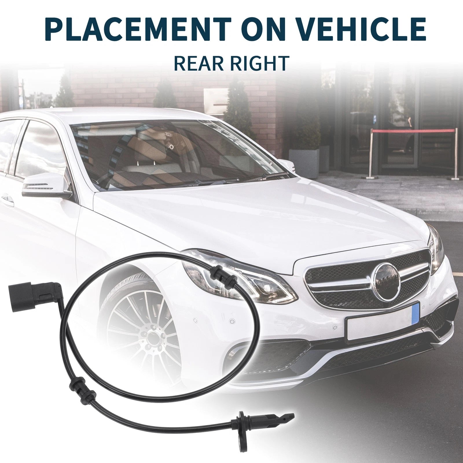 Rear Right ABS Wheel Speed Sensor Replacement for Mercedes-Benz GLC300 (2016–2022)
