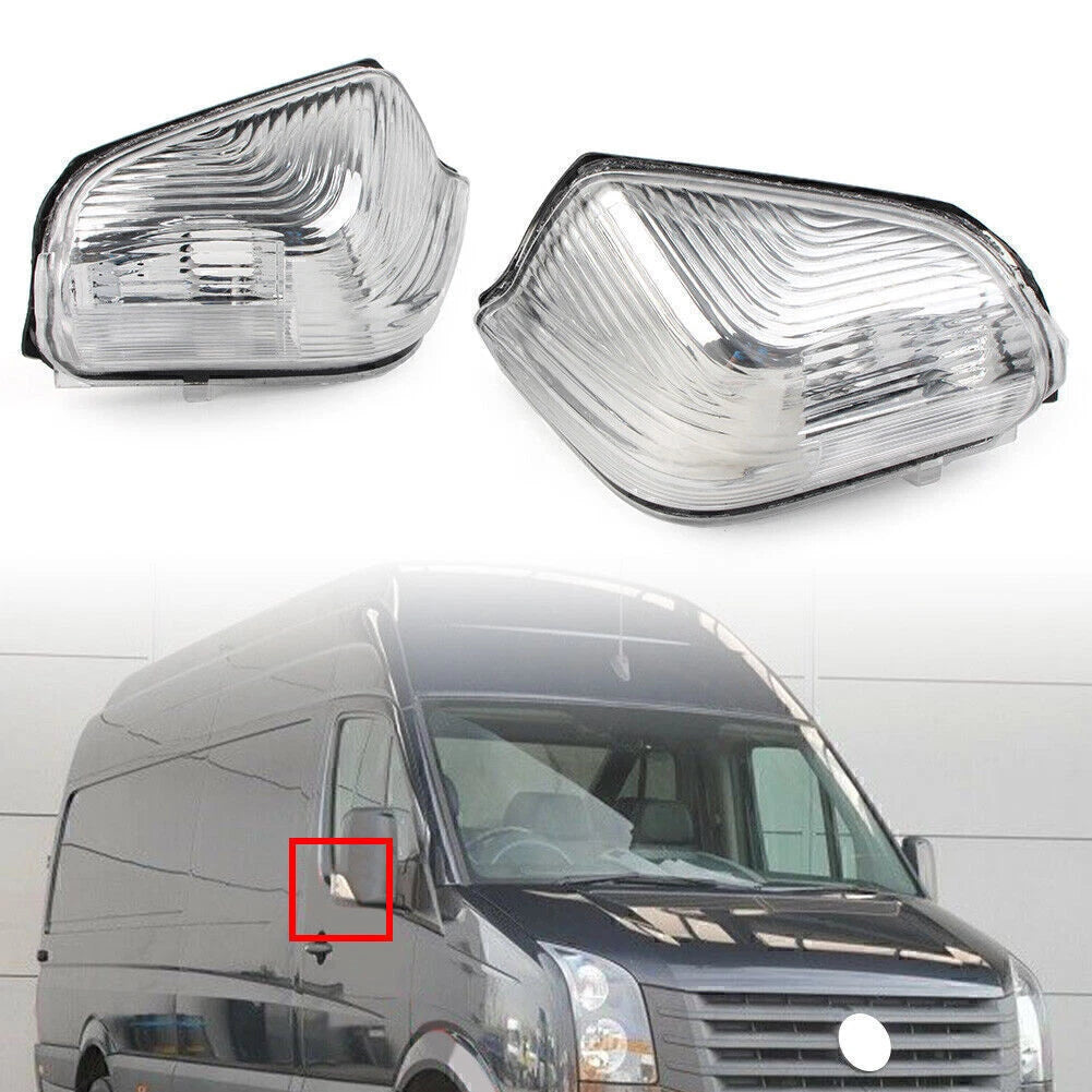Side Rear View Mirror Turn Signal Lamp for VW Crafter, Benz Sprinter (2006–2018)