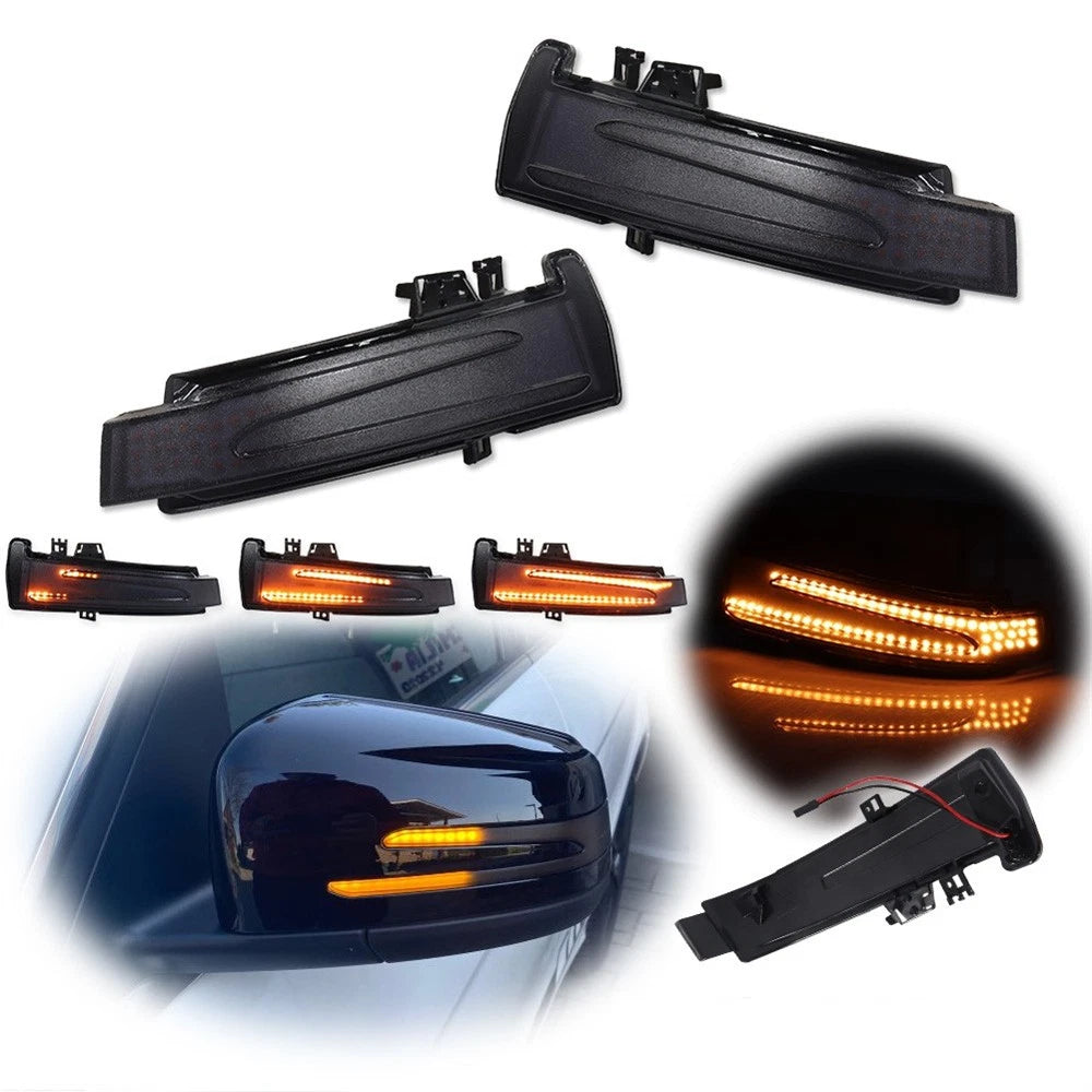 Dynamic LED Side Mirror Turn Signal Light for Mercedes Benz W204 W212 W176