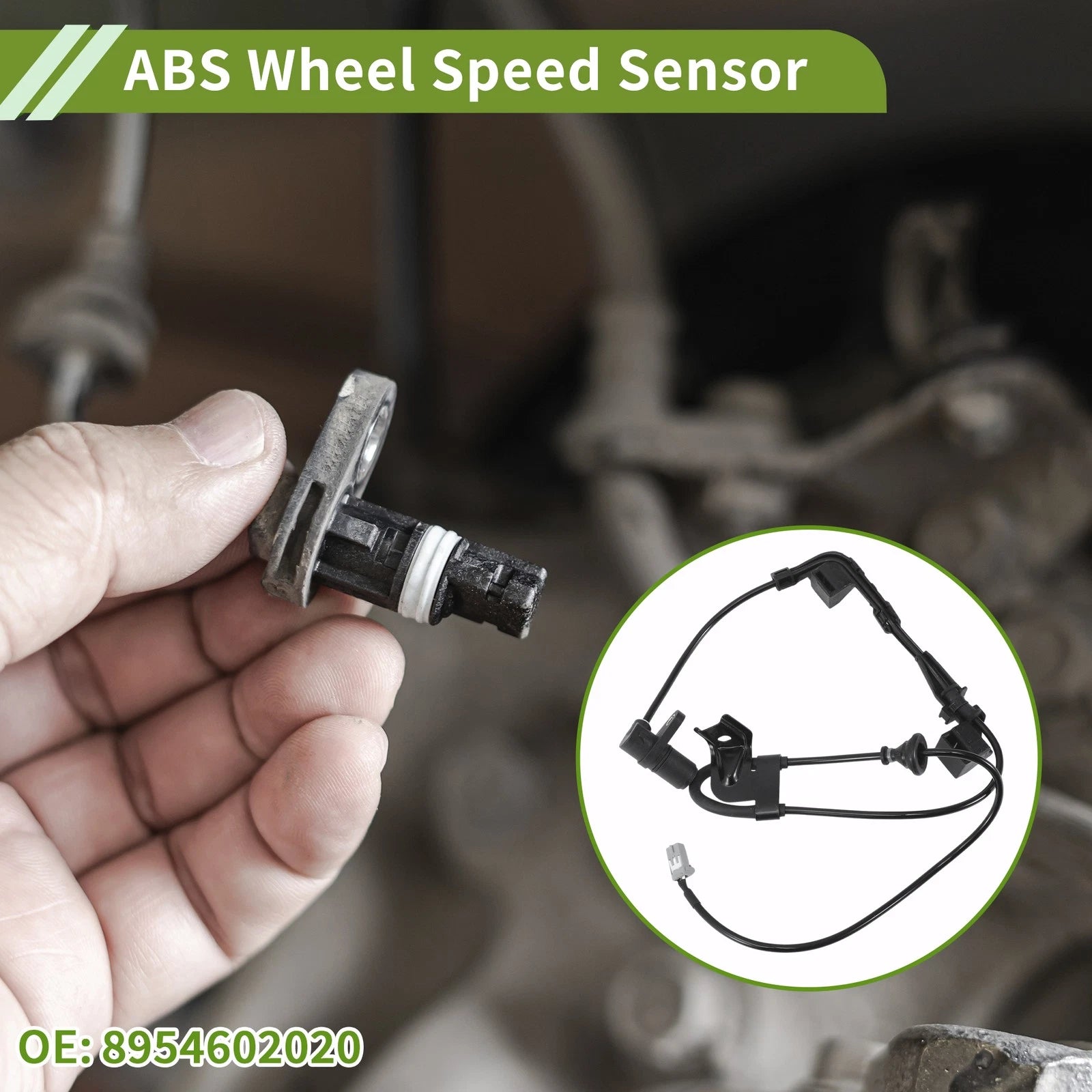 ABS Wheel Speed Sensor Replacement for Toyota Corolla (1996–2001)