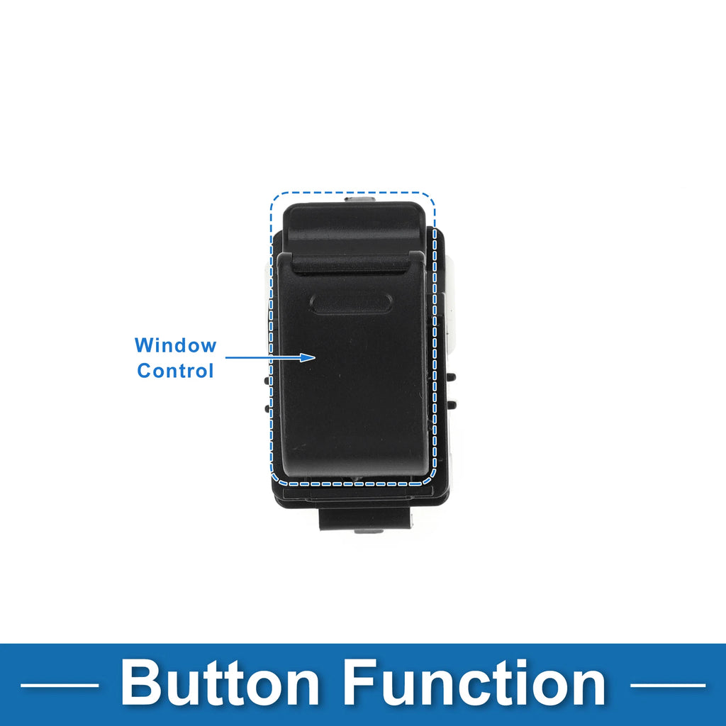 Passenger Side Power Window Switch for Toyota Camry Corolla RAV4 (2012–2020)