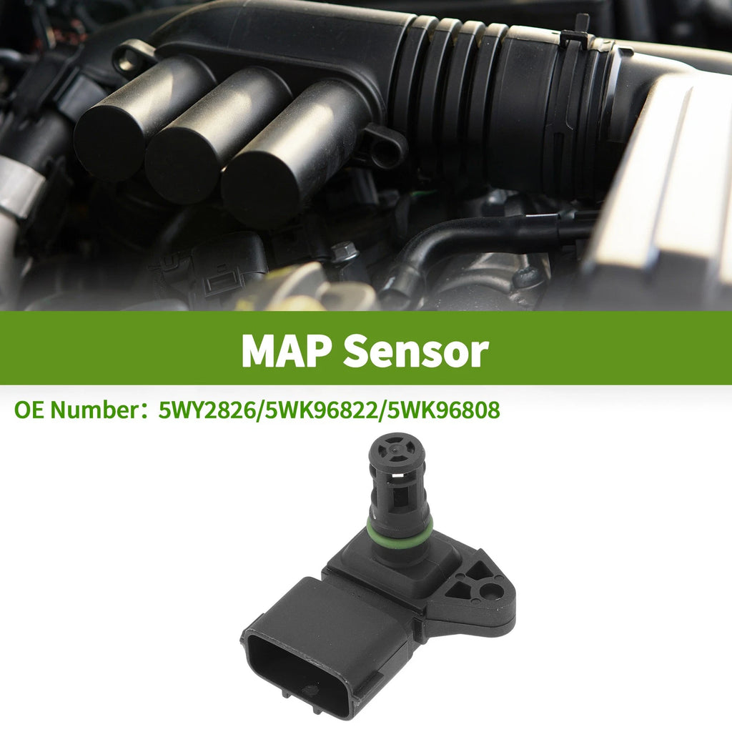 Manifold Absolute Pressure MAP Sensor OEM Replacement for Hyundai i10 (2007–2015)