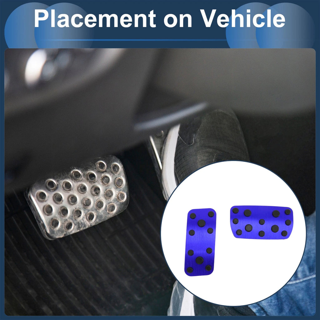 2 Pcs Automatic Accelerator Pedal Covers Replacement for Subaru Forester (2006–2018)