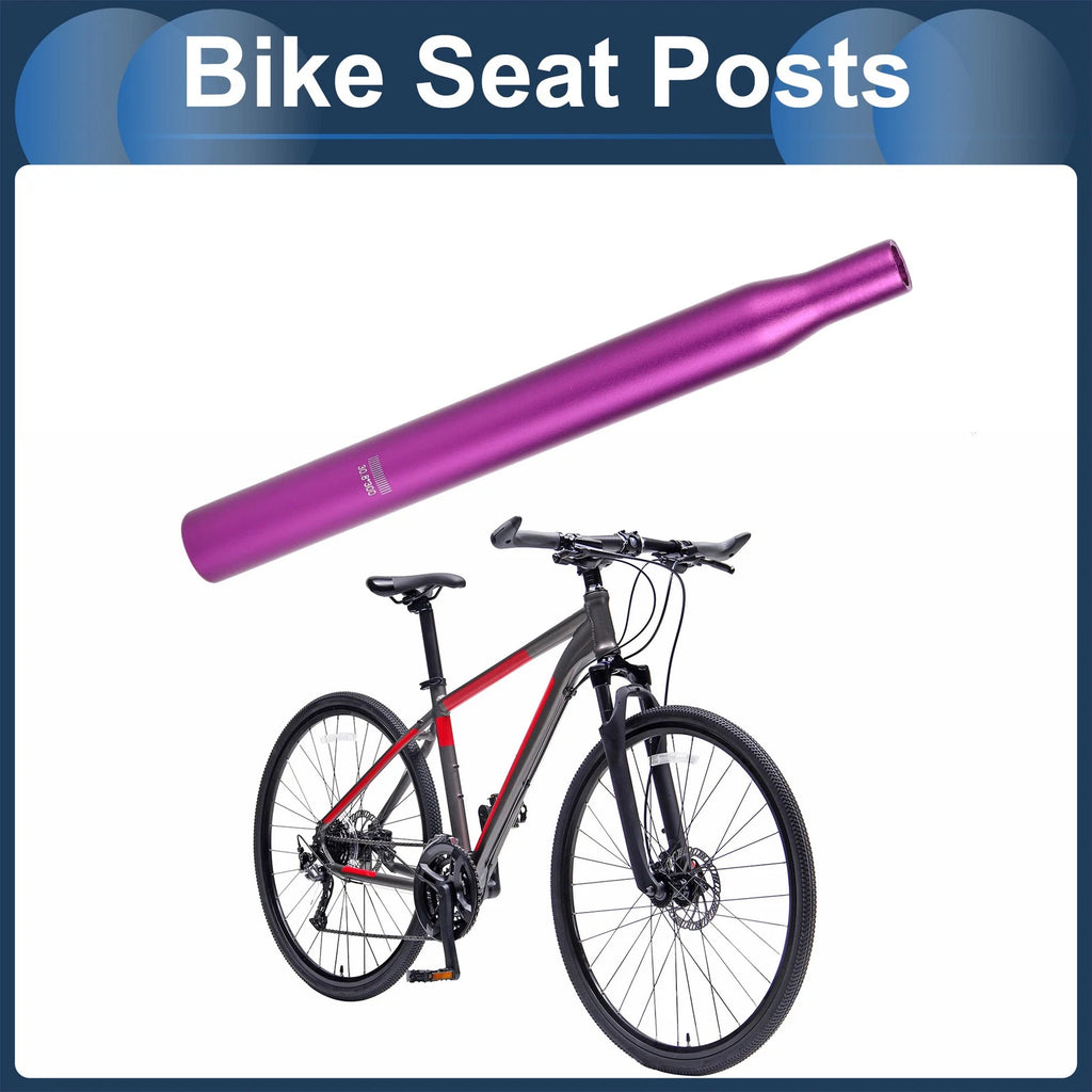 Seat Post 30.8x300mm Lightweight Replacement for Bike Mountain (2010–2025)