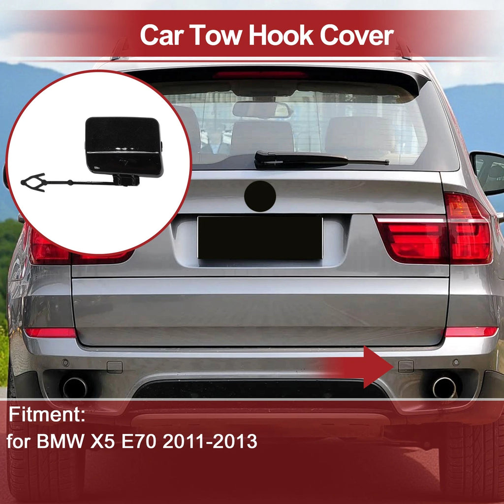 Tow Hook Cover Cap Replacement for BMW X5 E70 (2011–2013)