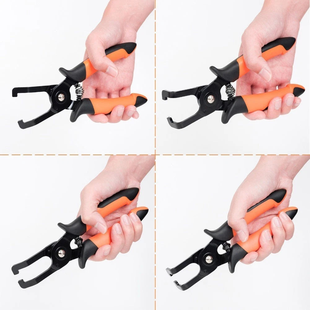 Push Pin Pliers for Car Trim Clips - Wide Reach 40 & 85 Degree Angles