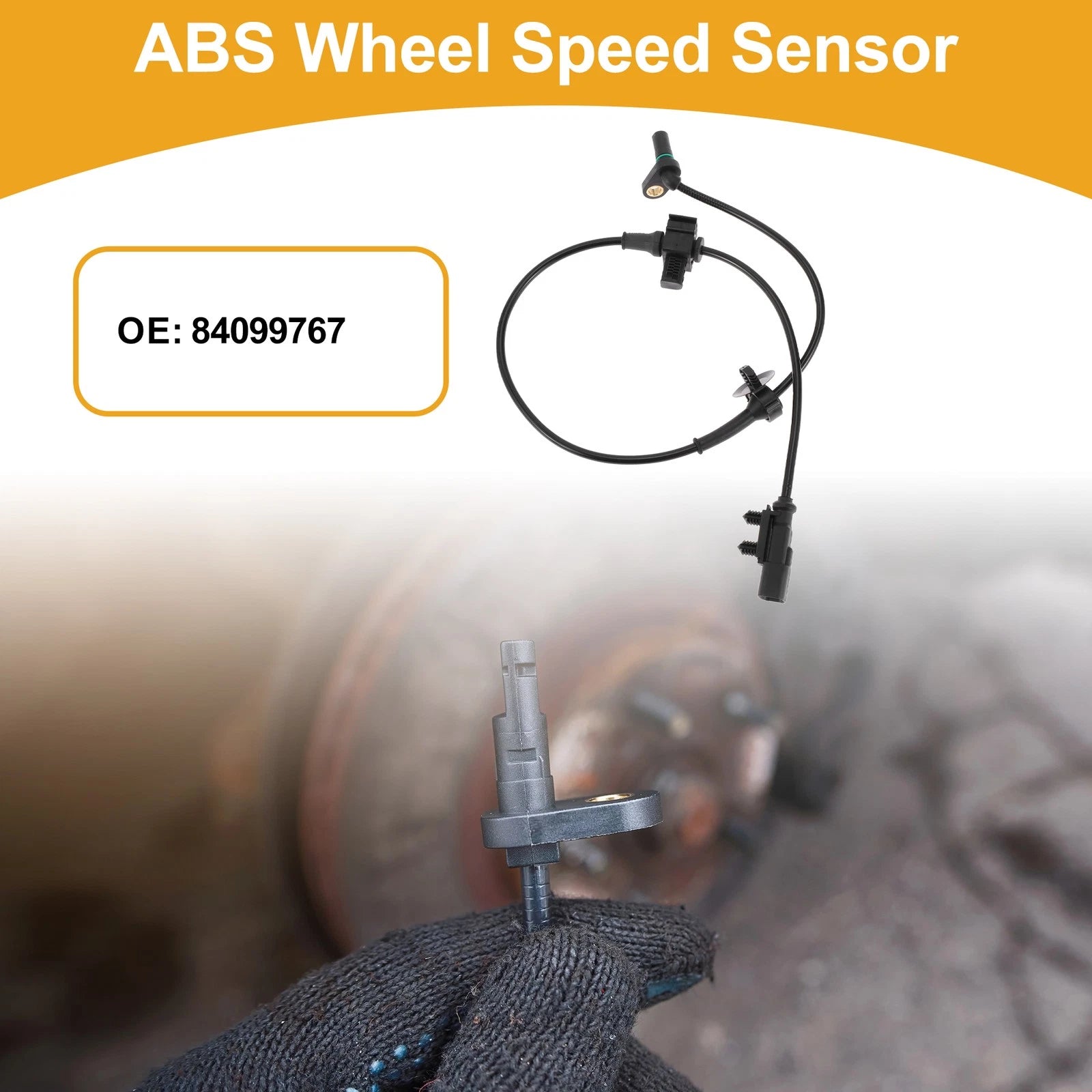 ABS Wheel Speed Sensor Rear for Chevrolet Suburban (2007–2014)