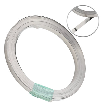 Nickel Plated Ribbon Strip for DIY Soldering (10m)