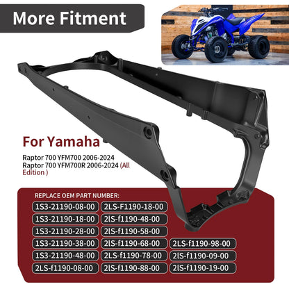 Heavy Duty Aluminum Sub Frame & Bolts for Yamaha Raptor 700 700R (2006–2024)