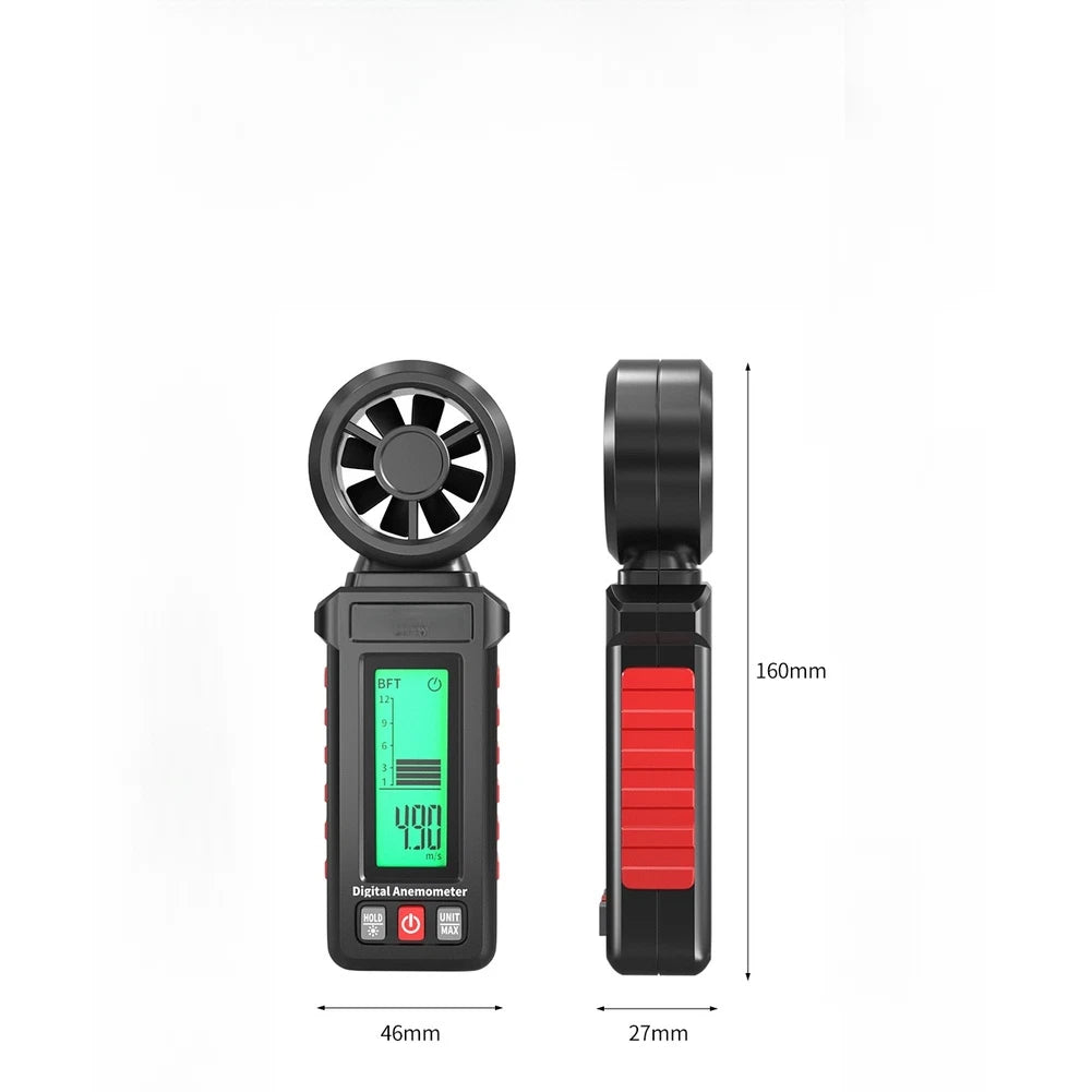 Marine Wind Gauge for Accurate Airflow Reading and Multi-Unit Display