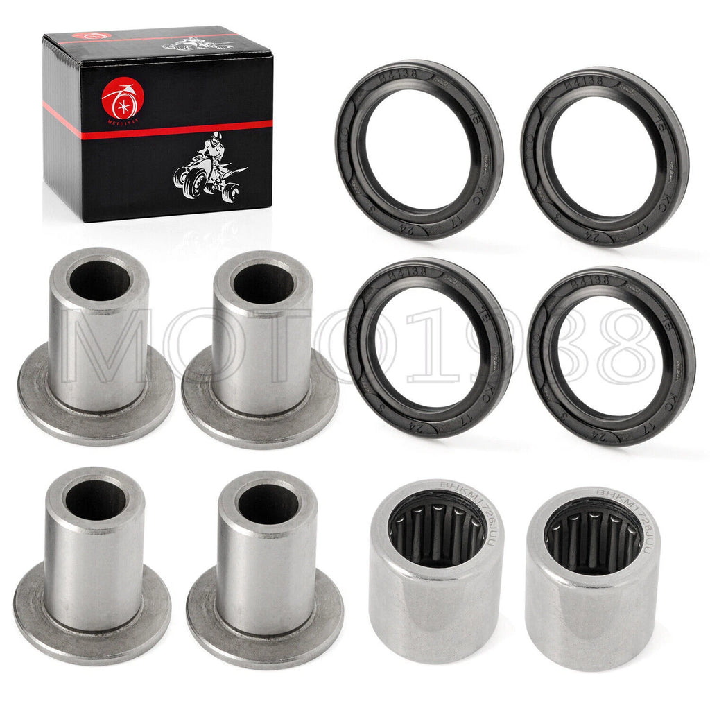 Front Upper A Arm Bushings Bearing Seal for Suzuki Quadsport Z400 (2003–2014)
